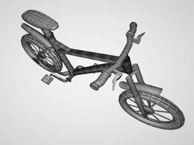 Cycle Free low-poly 3D model