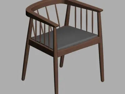 chair 128 3D model