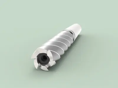 Milling cutter d32 3D model
