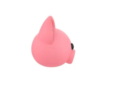 Prop147 Pig Head 3D model