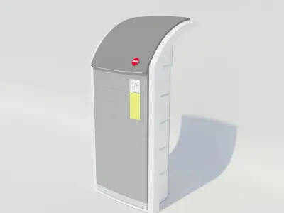 Trash ProfiLine WSB 120 - Hailo 3D model