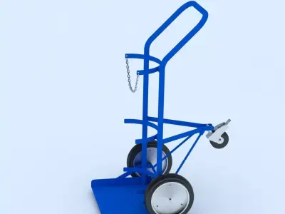 Sack Truck 3D model