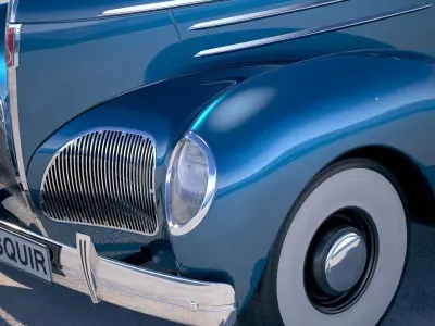 Studebaker Coupe Express Pickup 1939 3D model