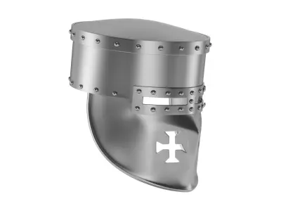 Medieval Helmet 06 3D model