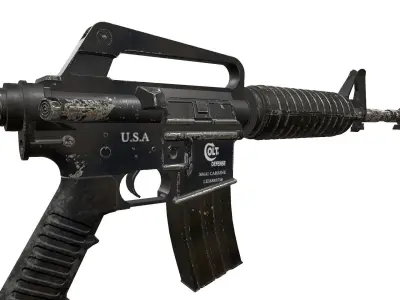 M4A1 colt 3D model
