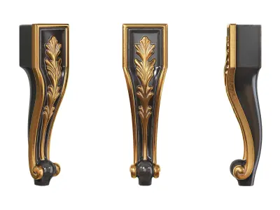 Classic leg 083 3D model