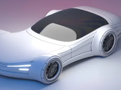 Future Car 26 3D model