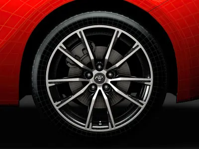 Toyota GT 86 2016 wheel 3D model