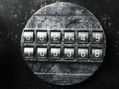 Low-poly Safe by Nikdox Low-poly 3D model