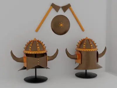 Helmet Free 3D model buy