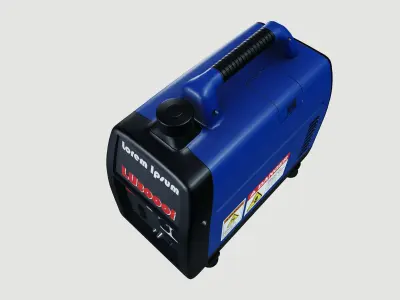Power generator 3D model purchase