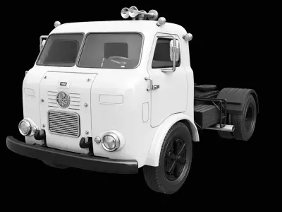 Classic Brazilian truck 3D print model