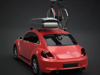 Roof Rack Set 3D model