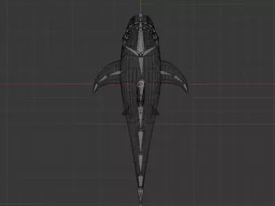 3D Shark lover Animation LOD Pack Low-poly 3D model