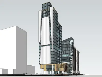 Sketchup Building 260 3D model