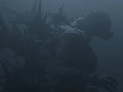 Godzilla Minus One Mmd Blendd Free 3D model