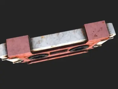 Tape PBR 4K GameReady cassette Low-poly 3D model