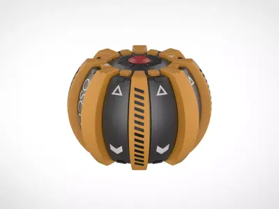 Pumpkin bomb from the movie The Amazing Spider - Man 2012 3D print model