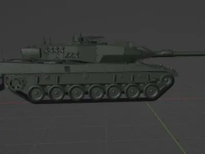 Leopard 2A5 3D model