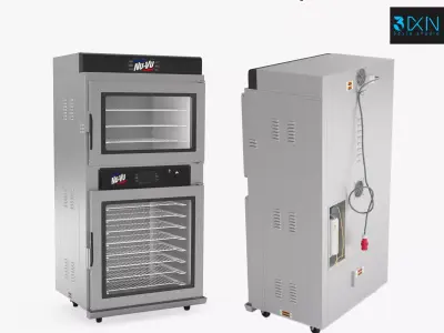 NU-VU Electric Proofer Oven Combination QBT-3-9 3D model