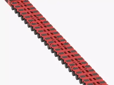 24 Axle Lines Modular Transporter Goldhofer 3D model
