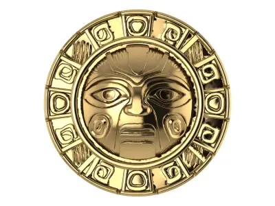 Inca Mexican Model 001 3D Printable Model 3D print model