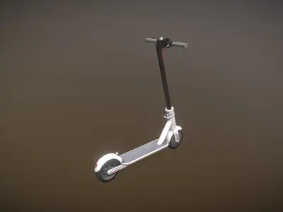 Electric Scooter - Gest Free low-poly 3D model