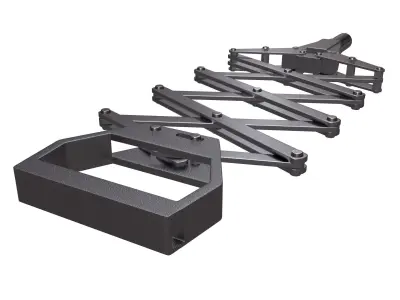 Lazy Tong Riveter  3D model