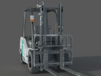Icon LI-ION CS30E Forklift 3D model