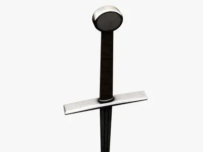 Medieval weapons  Low-poly 3D model purchase
