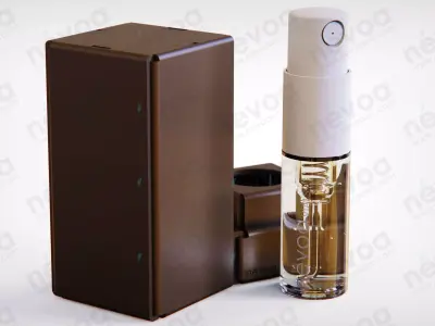 Vial Series - Mist sprayer MS-SO-01 - 1-5 ml 3D model