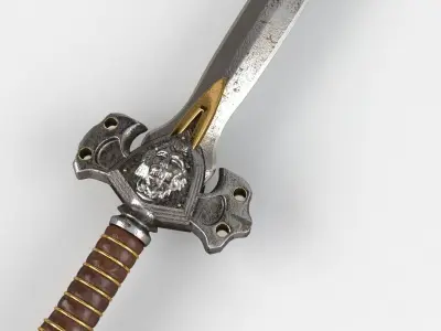 Sword Lion 3D model
