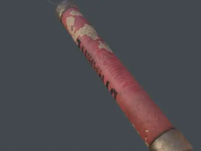 Dynamite Game ready bullets Low-poly 3D model