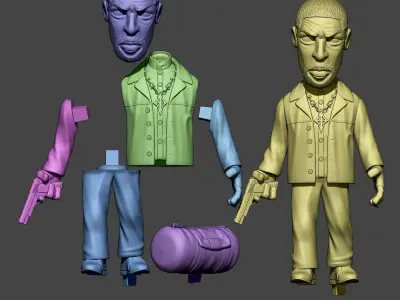ALONZO - TRAINING DAY 3D print model