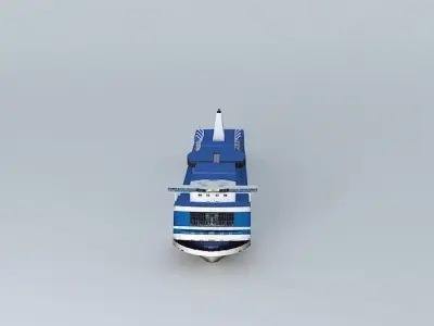 Silja Festival cruiseferry Free 3D model