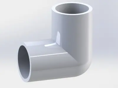 Movable footrest 3D model