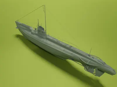 SM UC 65 Low-poly 3D model