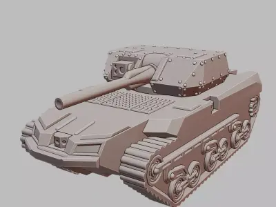 Ripsaw M5 RCV Combat Vehicle 3D Printable 3D print model