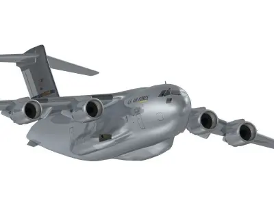 Boeing C-17 Globemaster III 3D model get