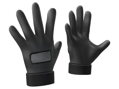 Tactical Gloves Low-poly 3D model buy