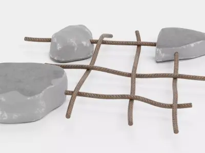 -Concrete Debris V6- 3D model