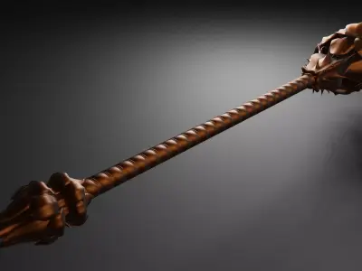 MACE RPG Low-poly 3D model