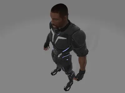 crackdown agent 3D model