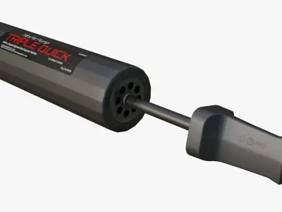 Hand Air Pump Low-poly 3D model purchase