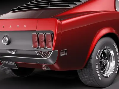  Ford Mustang BOSS 429 1969 