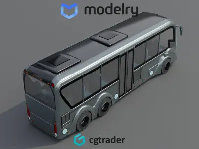 Public Bus 3D model purchase