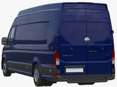 VW Crafter 50  Van L5H4 MAXI  3D model