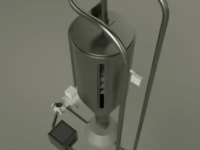 batch percolator - animated 3D model
