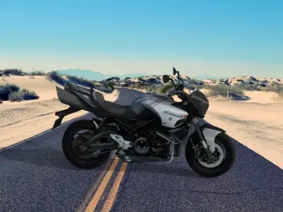 high quality Motorcyle suzuki model 3D model