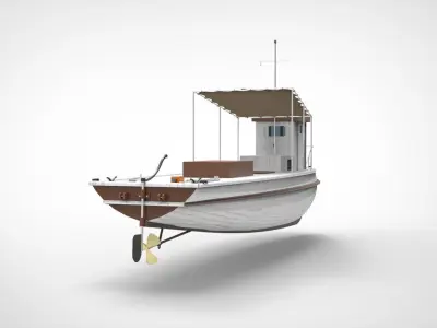 FIshing vessel 3D model